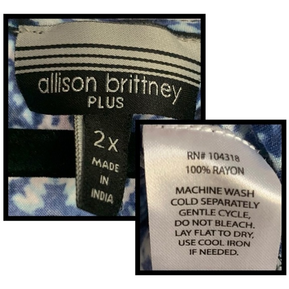 Allison Brittney Cold Shoulder Dolman Sleeve Blouse - Picture 6 of 8